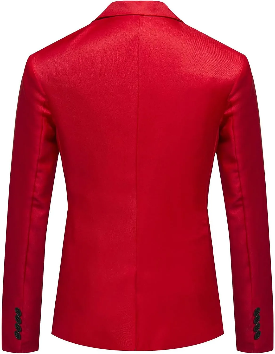 Men's Blazer Jacket Plus Size One Buttons Coton Suit Jackets Stylish Slim Fit Business Work Suit Jacket Sport Coat