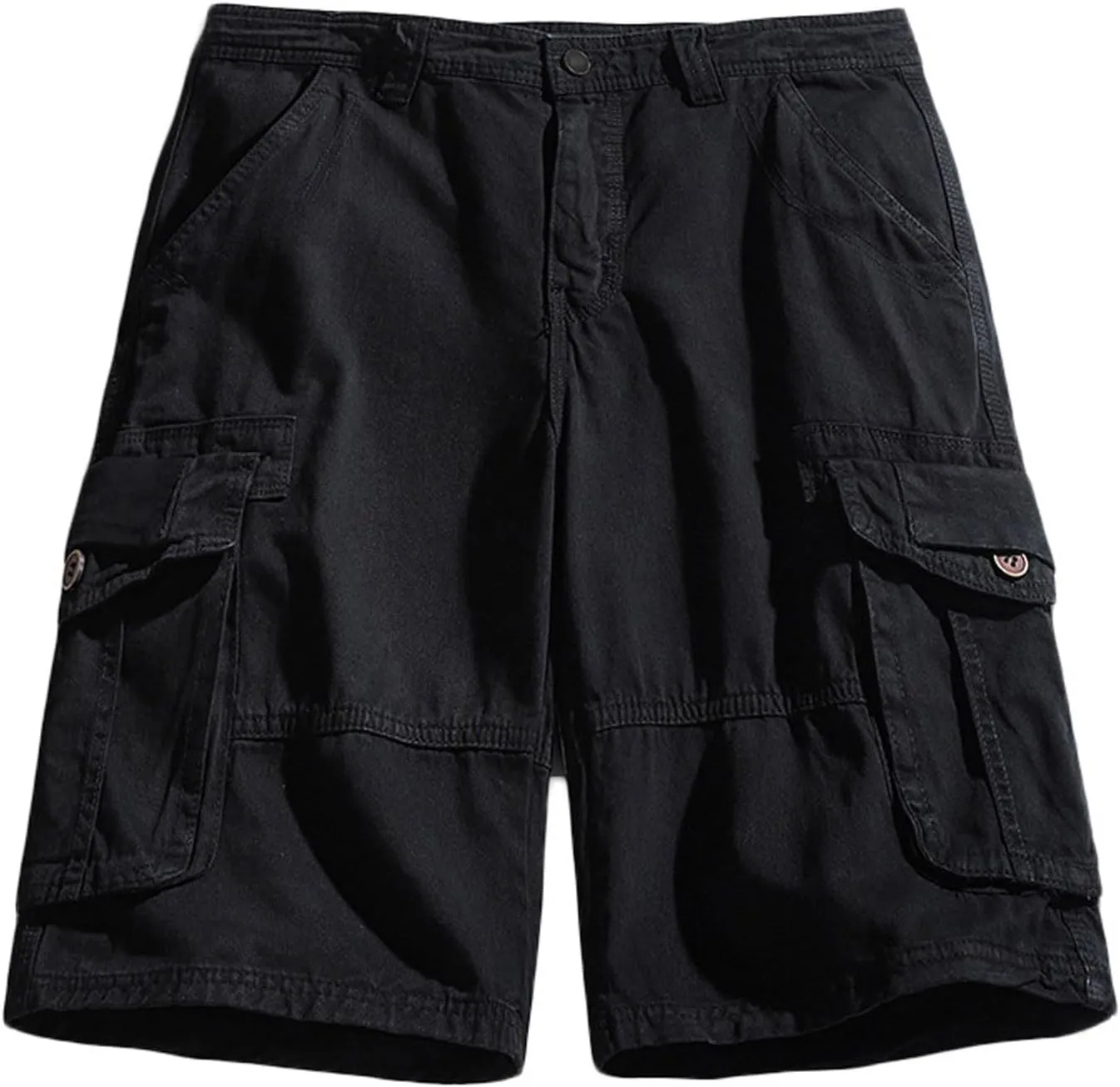 Mens Casual Shorts Cotton Beach Breathable Summer Shorts Drawstring Casual Sweat Pants Lounge Shorts with Pockets
