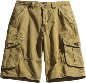 Mens Casual Shorts Cotton Beach Breathable Summer Shorts Drawstring Casual Sweat Pants Lounge Shorts with Pockets