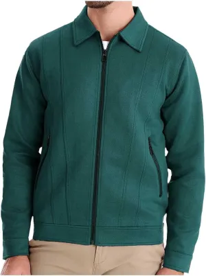 Men's Corduroy Windbreaker Jacket Full Zip Lightweight Bomber Coat Stylish Casual Wear