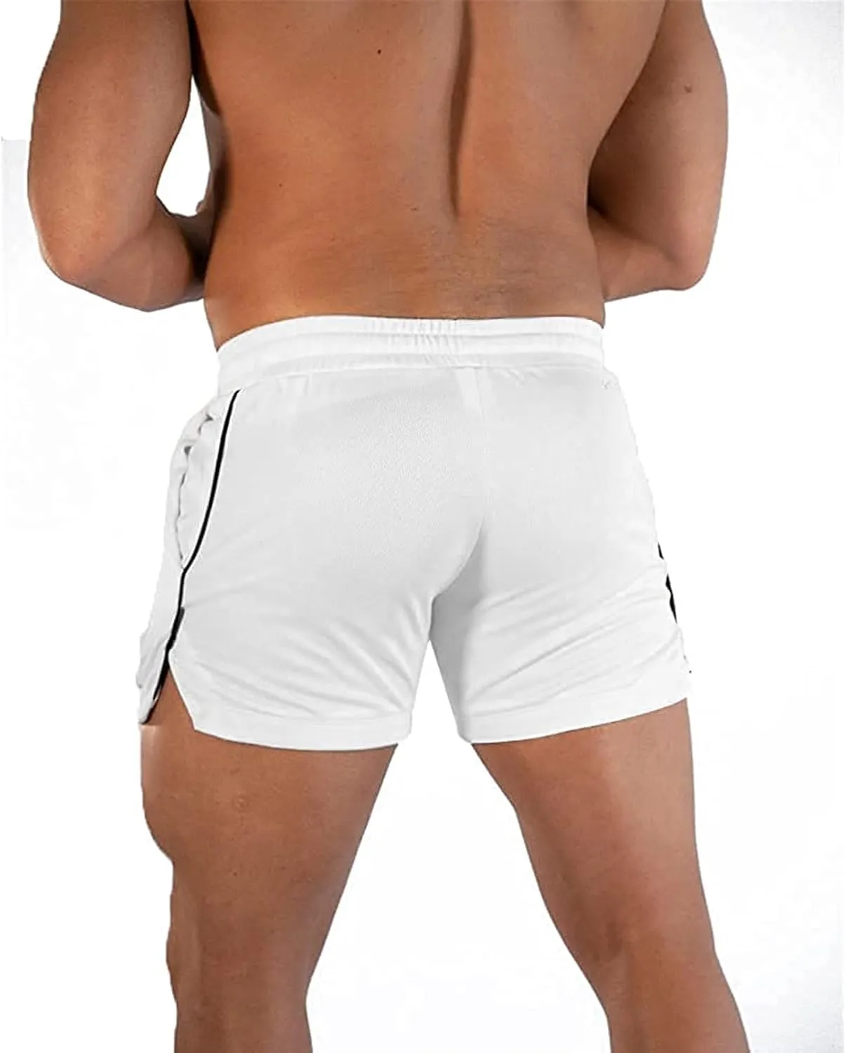Men's Gym Running Shorts 3" Breathable Lightweight Athletic Sport Shorts Training Workout Shorts with Pockets