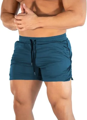 Men's Gym Running Shorts 3" Breathable Lightweight Athletic Sport Shorts Training Workout Shorts with Pockets