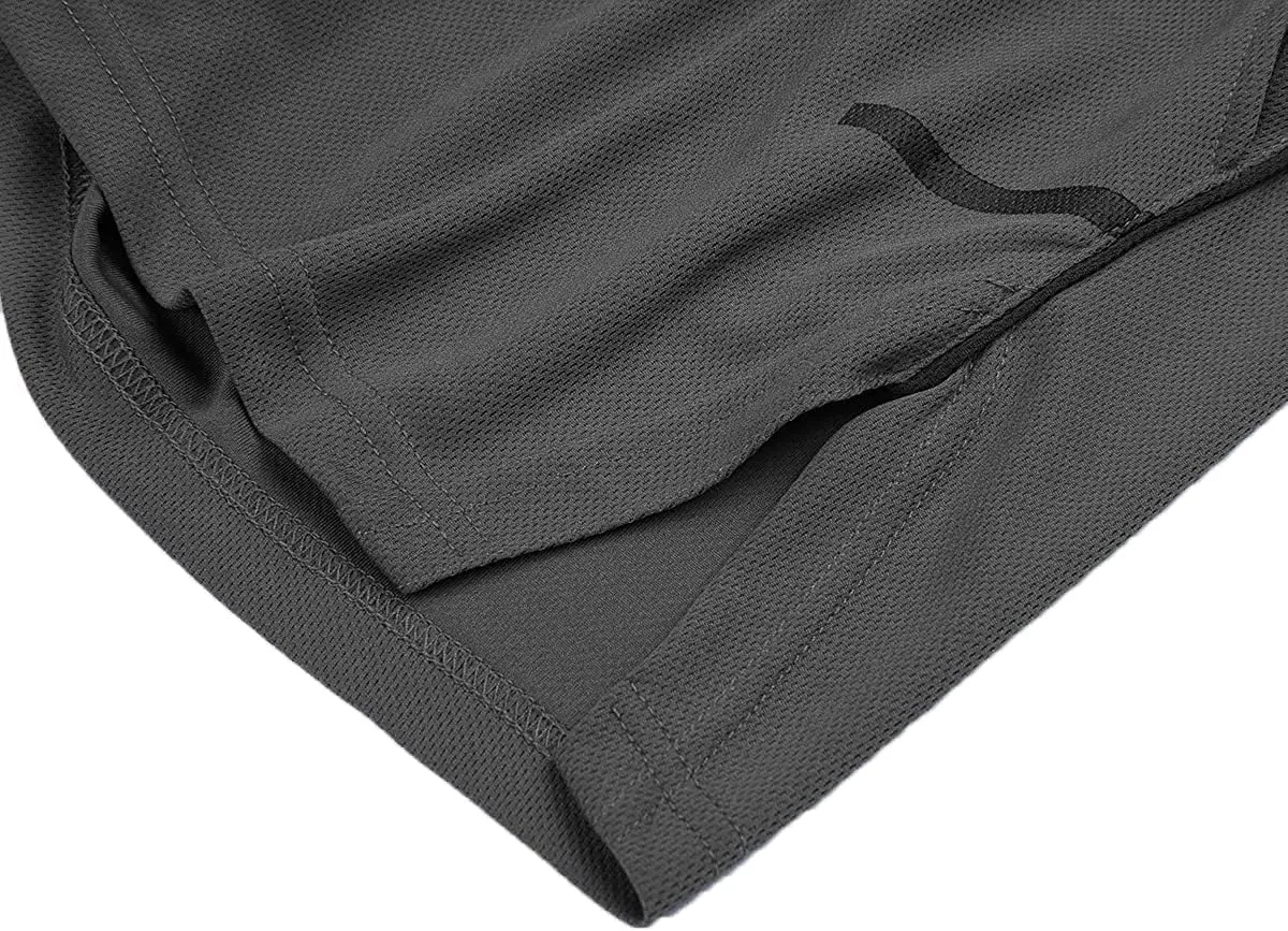 Men's Gym Running Shorts 3" Breathable Lightweight Athletic Sport Shorts Training Workout Shorts with Pockets
