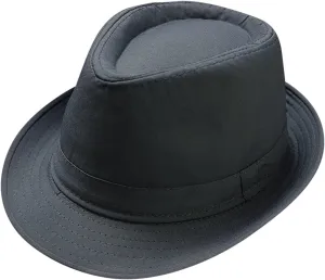 Men's Hats Classic Fedoras Hat Vintage Jazz Cap Casual Short Brim Panama Hats for Men Women Outdoor Beach Sun Caps
