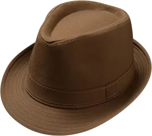 Men's Hats Classic Fedoras Hat Vintage Jazz Cap Casual Short Brim Panama Hats for Men Women Outdoor Beach Sun Caps