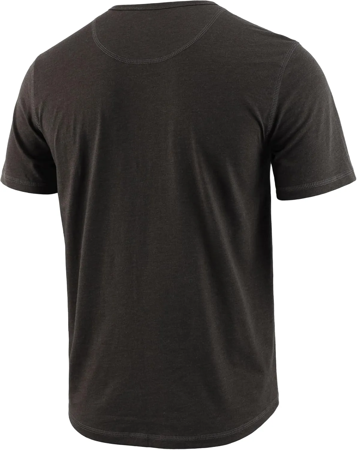 Mens Henley Shirts Short Sleeve Cotton Basic T-Shirts Classic Fashion Casual Shirt