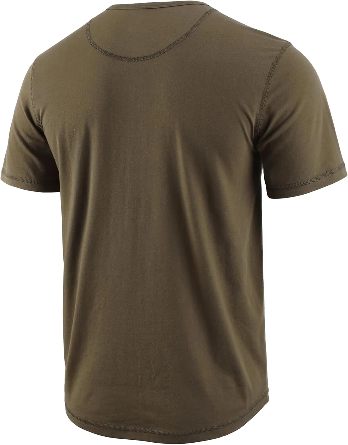 Mens Henley Shirts Short Sleeve Cotton Basic T-Shirts Classic Fashion Casual Shirt