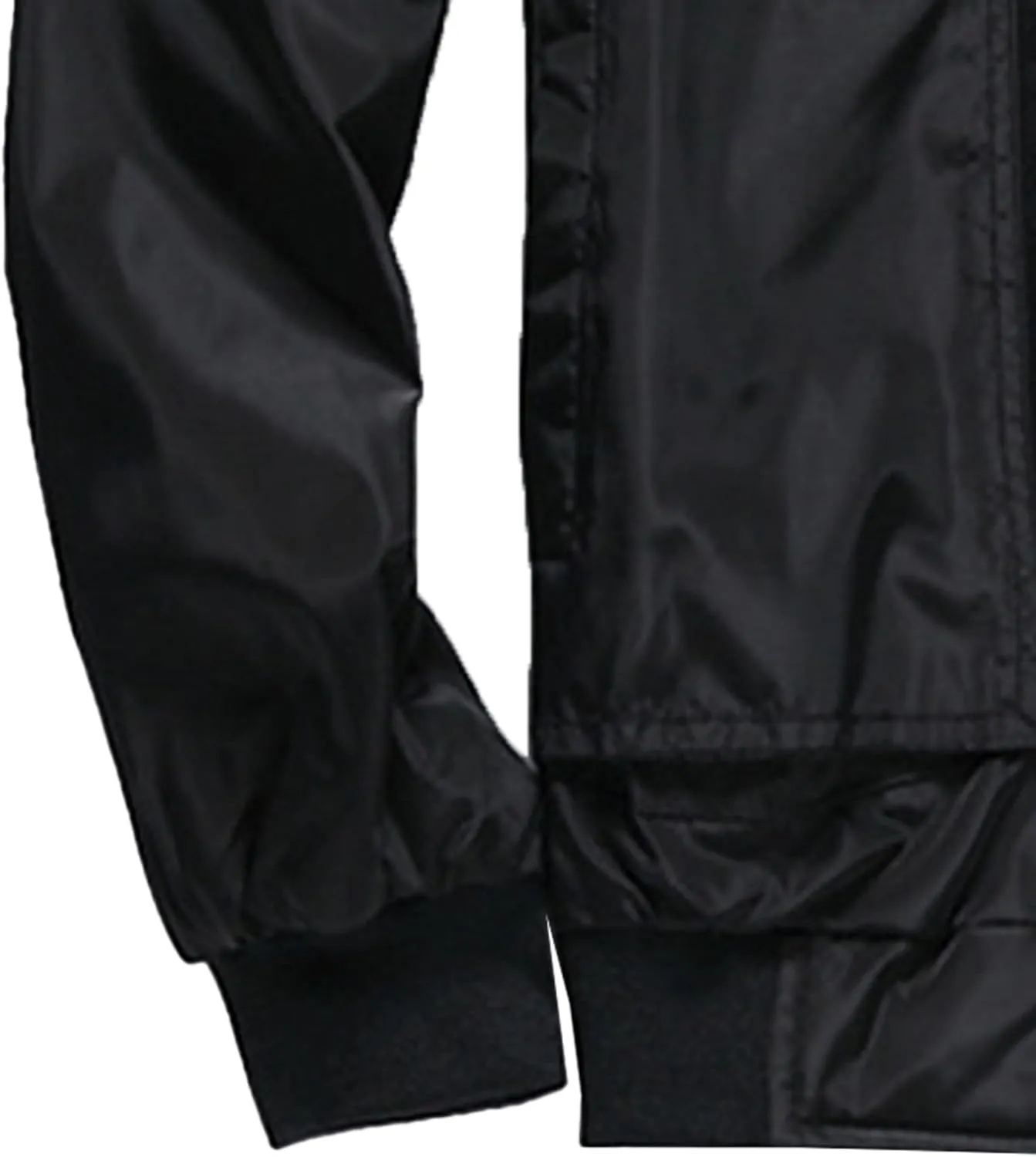 Men's Lightweight Spring Fall Bomber Jackets Long Sleeve Zip Up Casual Baseball Jackets Windproof Varsity Coat