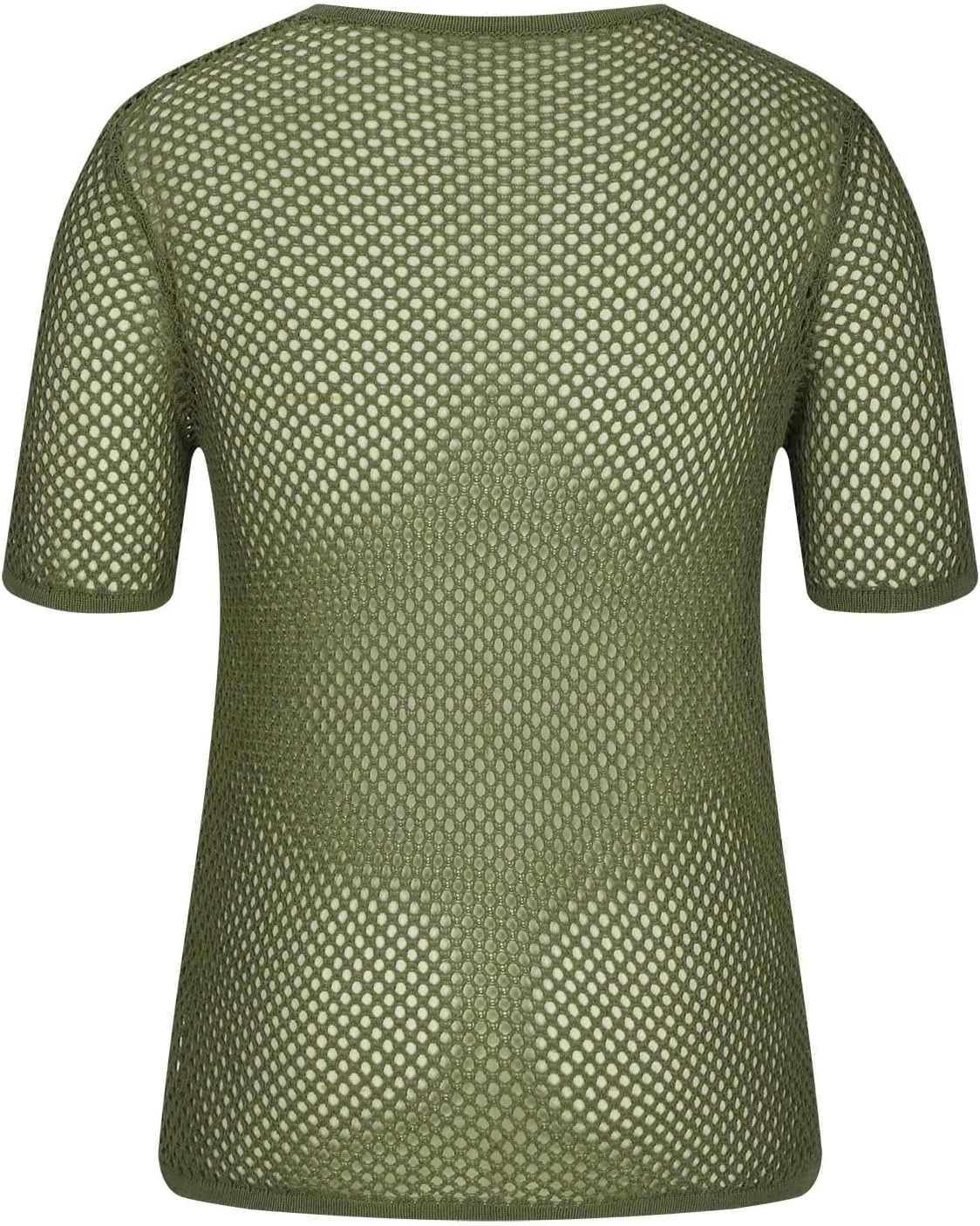 Men's Mesh Fishnet Top Fitted Beach Muscle Tee Shirts Sheer See Through Gym Workout T-Shirt Net Undershirt Clubwear