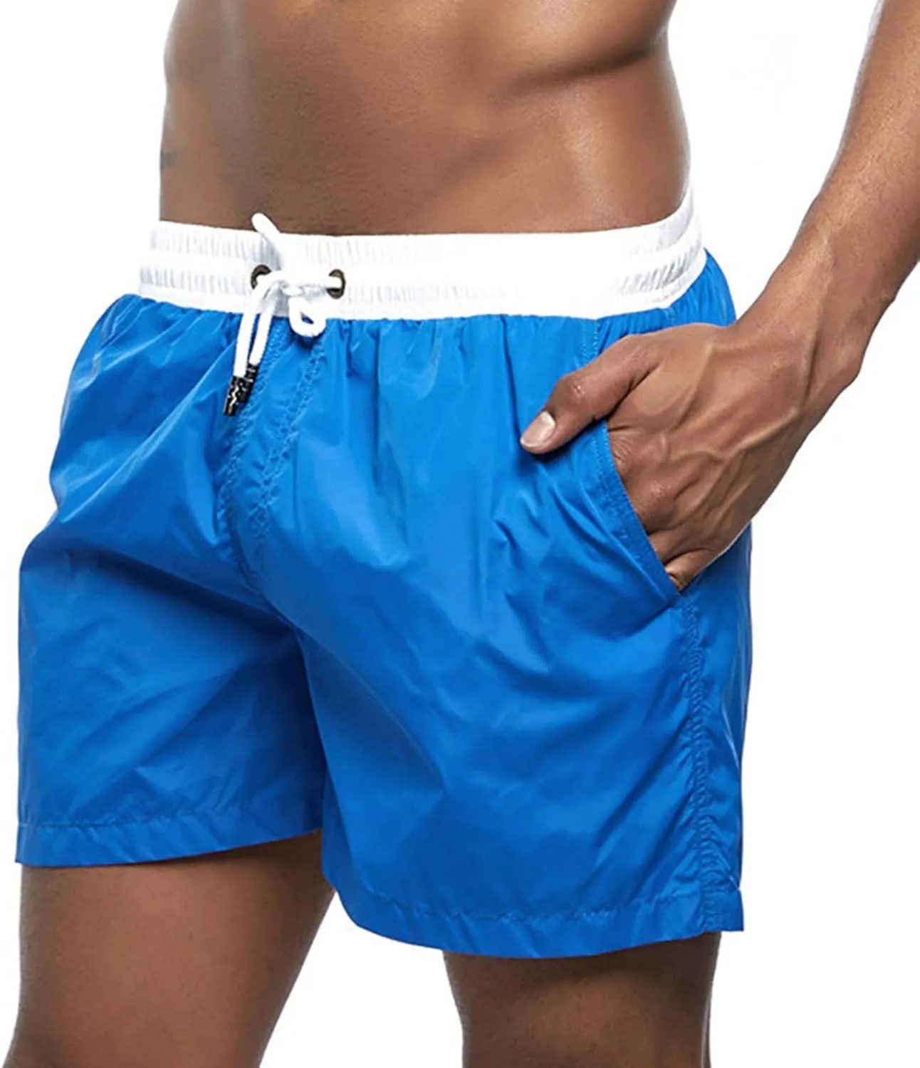 Mens Running Shorts 3 Inch Quick Dry Breathable Lightweight Athletic Sport Shorts Training Workout Shorts with Pockets