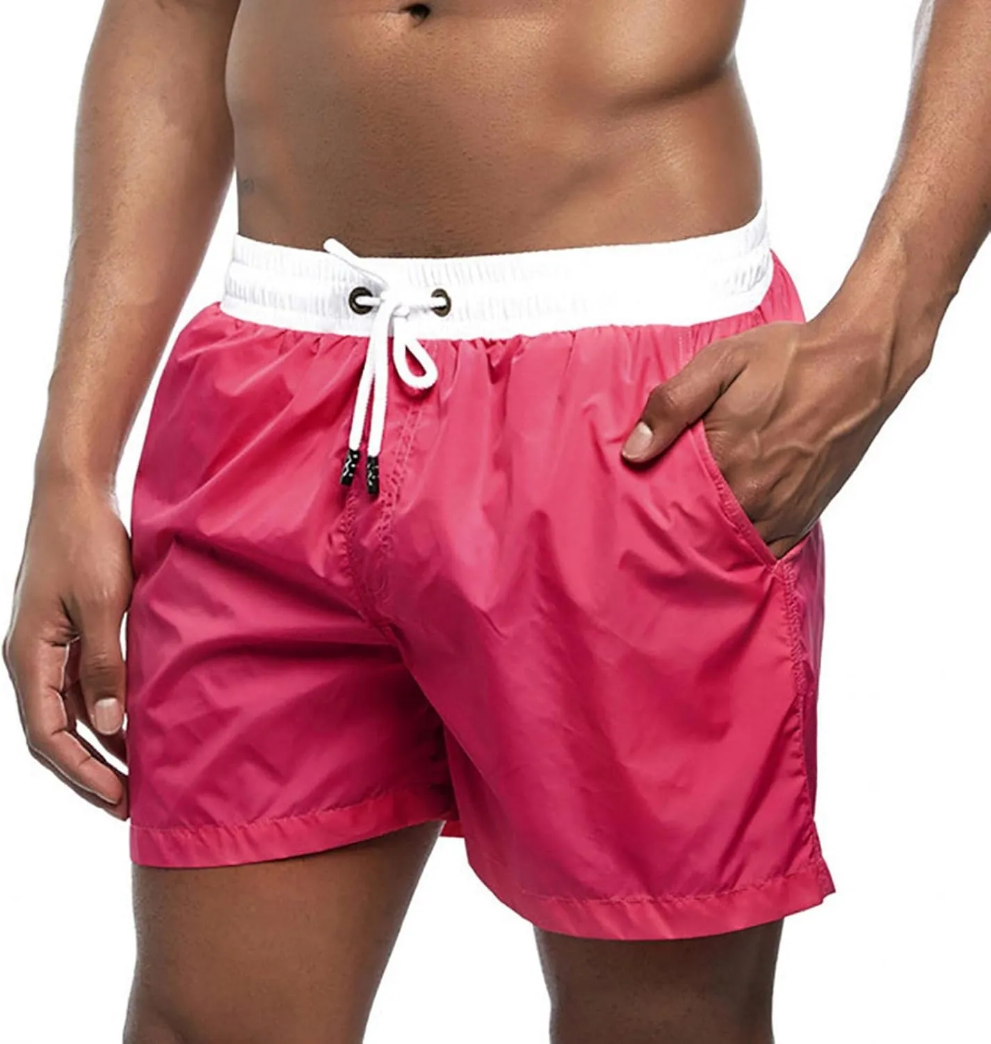 Mens Running Shorts 3 Inch Quick Dry Breathable Lightweight Athletic Sport Shorts Training Workout Shorts with Pockets