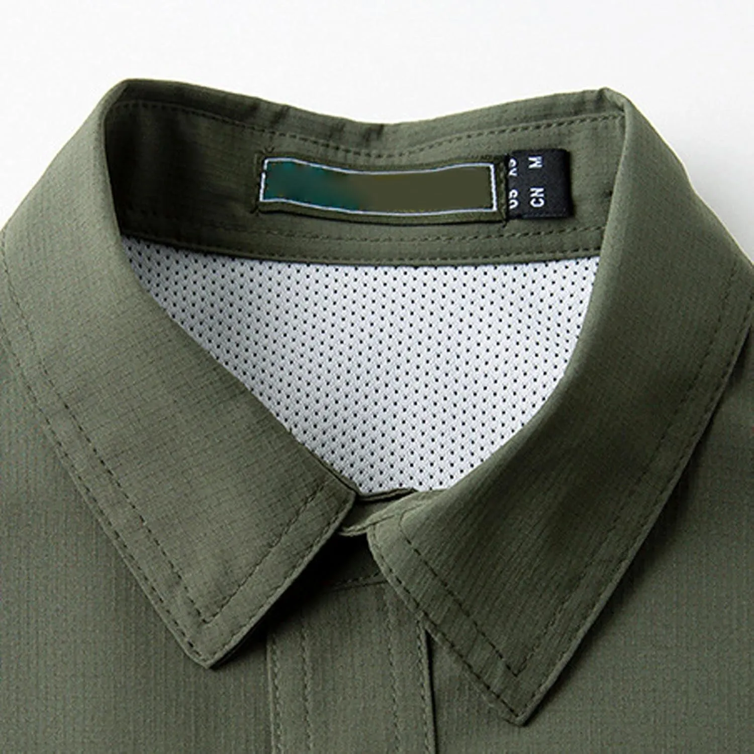 Men's Short Sleeve Aero Tech Button-up Shirt Button Down Mens Big and Tall Shirts