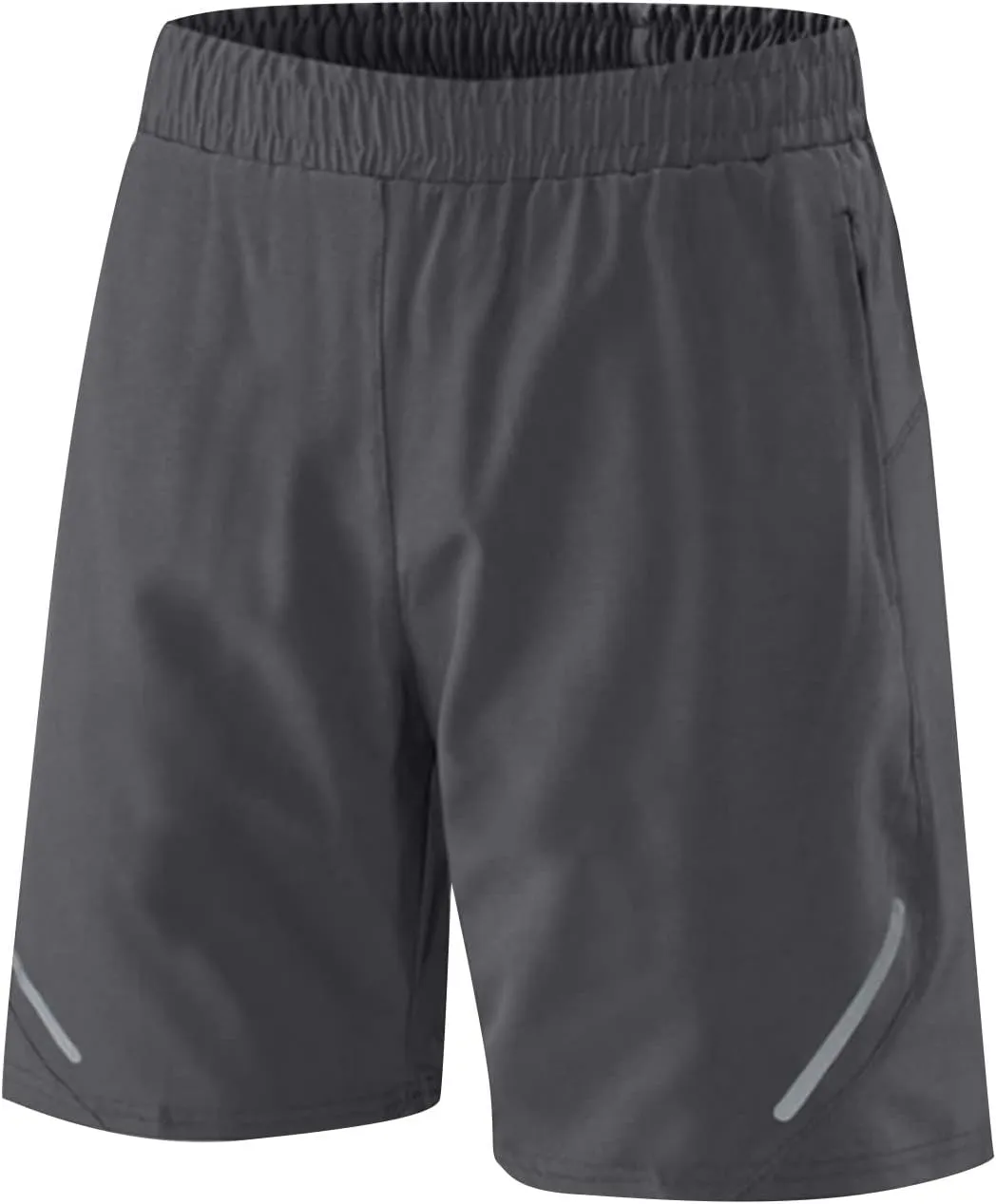 Mens Shorts Athletic Casual Drawstring Stretch Waist Shorts Quick Dry Running Workout Shorts with Pockets