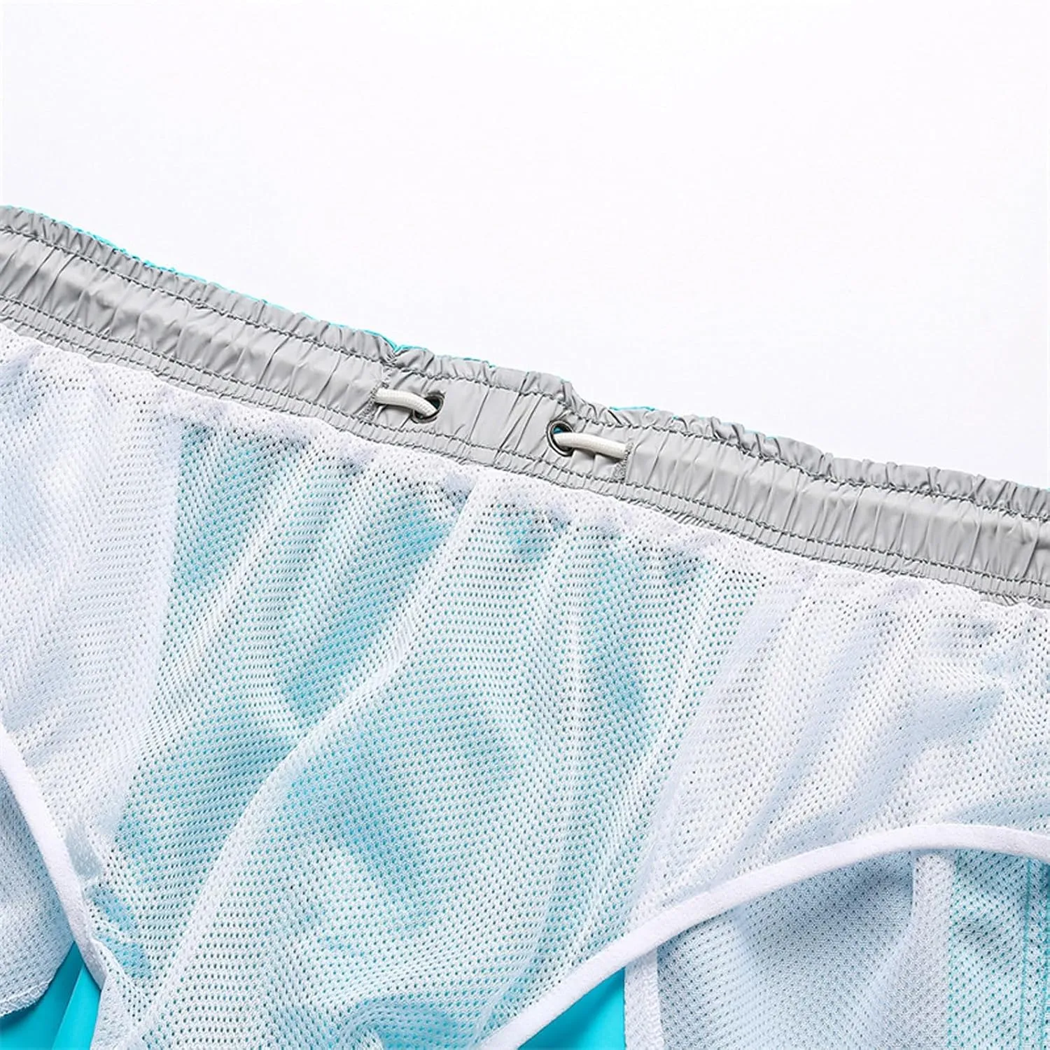 Mens Shorts Summer Elastic Waist Drawstring Casual Shorts Lightweight Hiking Running Workout Quick Dry Athletic Shorts