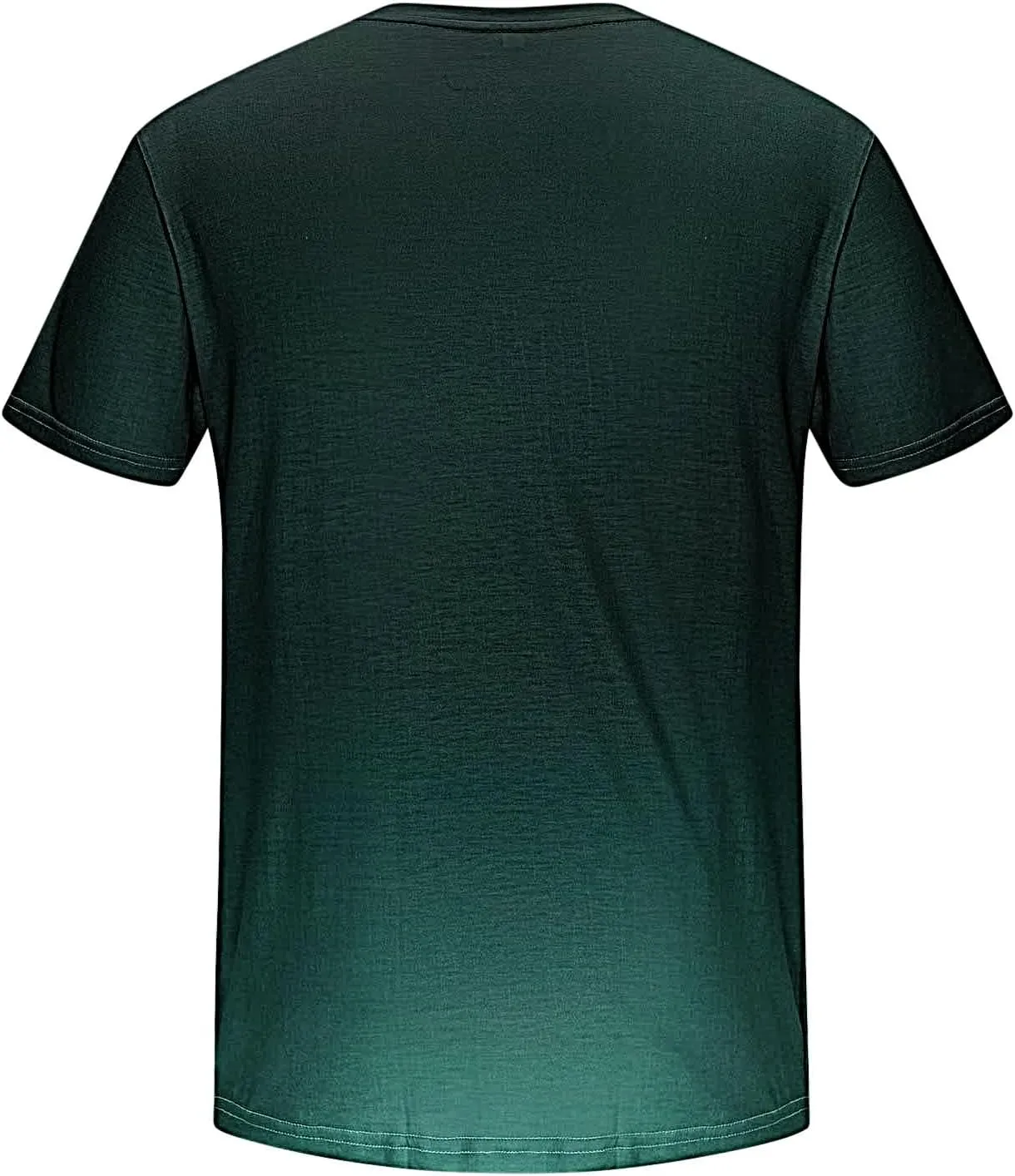 Men's Summer T-Shirts 2024 Casual Crew Neck Short Sleeve Gradient Color Tops Fashion Loose Workout Tee Clothing