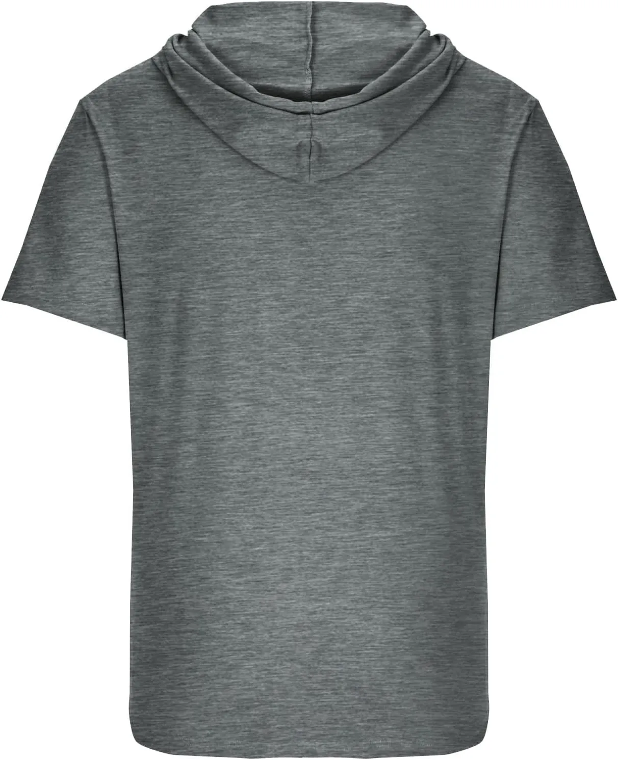 Mens T-Shirts Big and Tall Short Sleeve Solid Hoodies Shirt Causal Summer Vacation Shirts Gym Workout Tee Tops