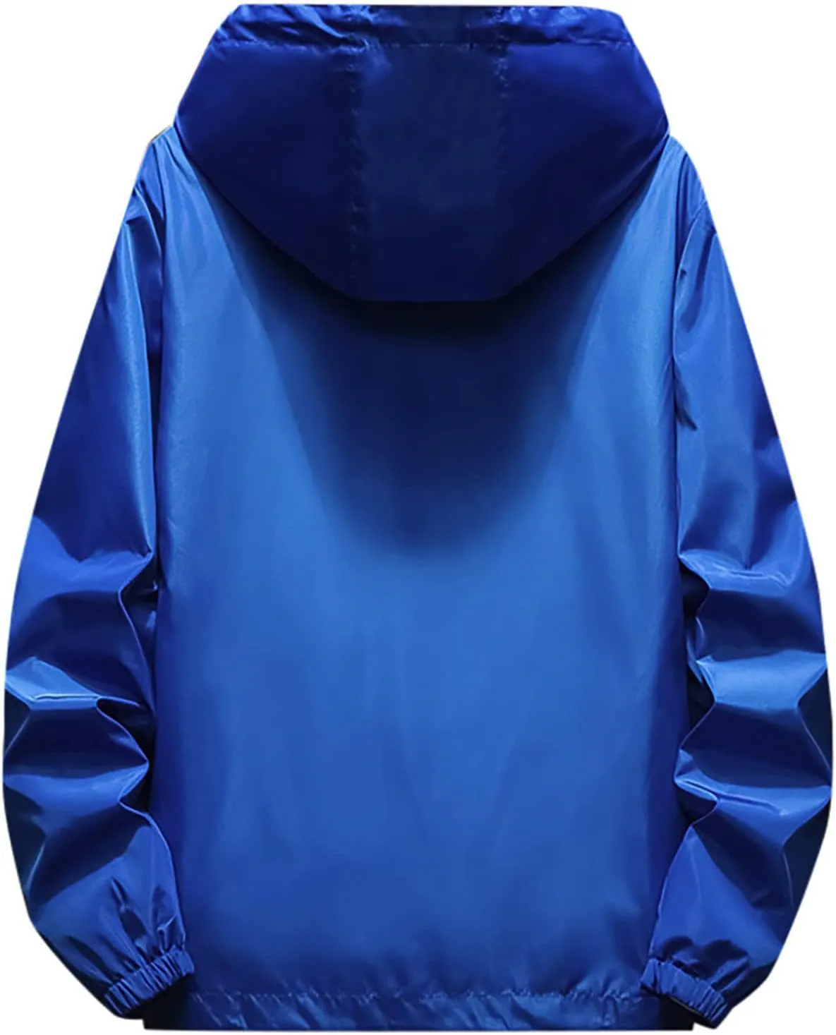 Men's Windbreaker Rain Jacket Lightweight Pullover For Hiking Golf Running Jacket, M-7XL