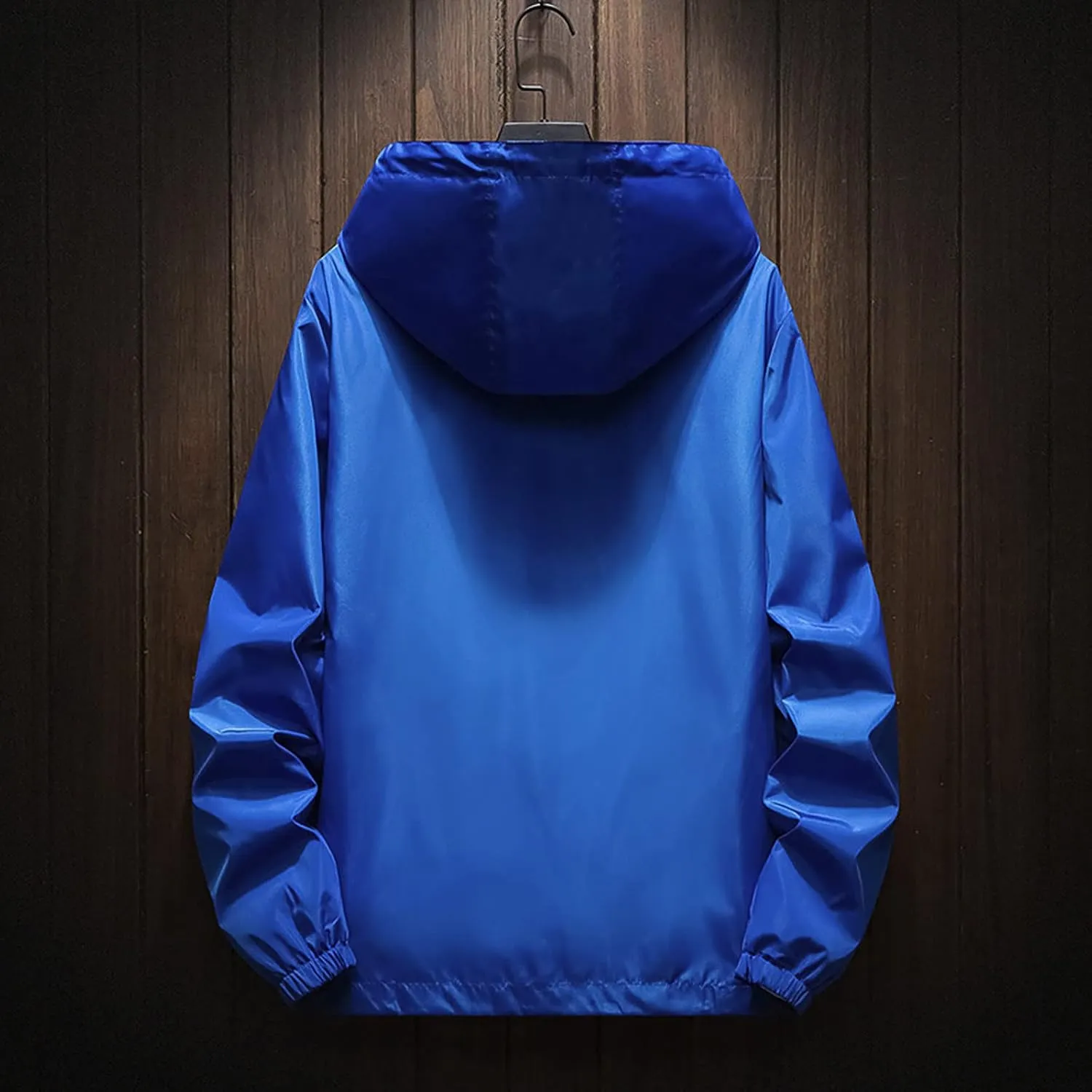 Men's Windbreaker Rain Jacket Lightweight Pullover For Hiking Golf Running Jacket, M-7XL