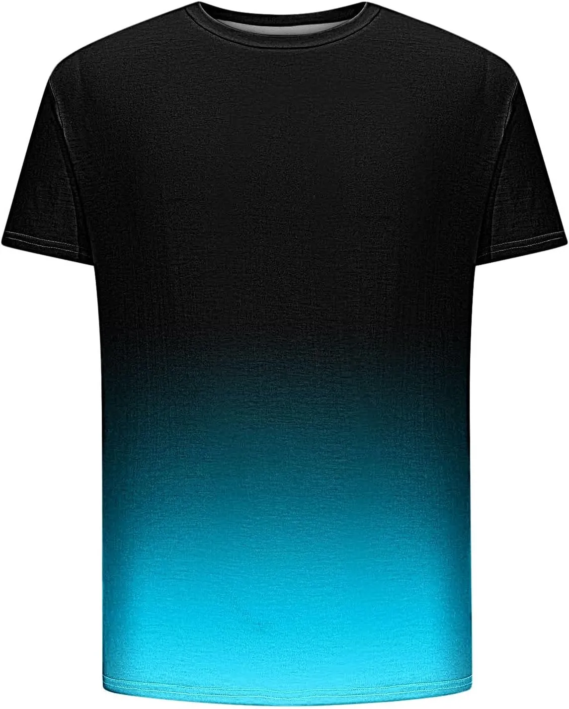 Muscularfit Mens Tshirts Graphic Big and Tall Short Sleeve Athletic Shirt Summer Fashion Gradient Color Crewneck Pullover Tee