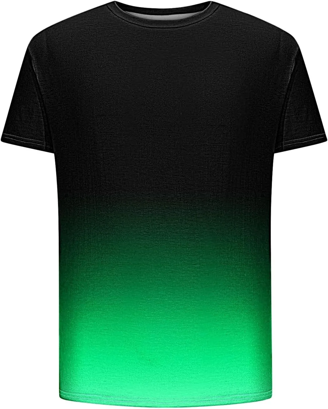Muscularfit Mens Tshirts Graphic Big and Tall Short Sleeve Athletic Shirt Summer Fashion Gradient Color Crewneck Pullover Tee