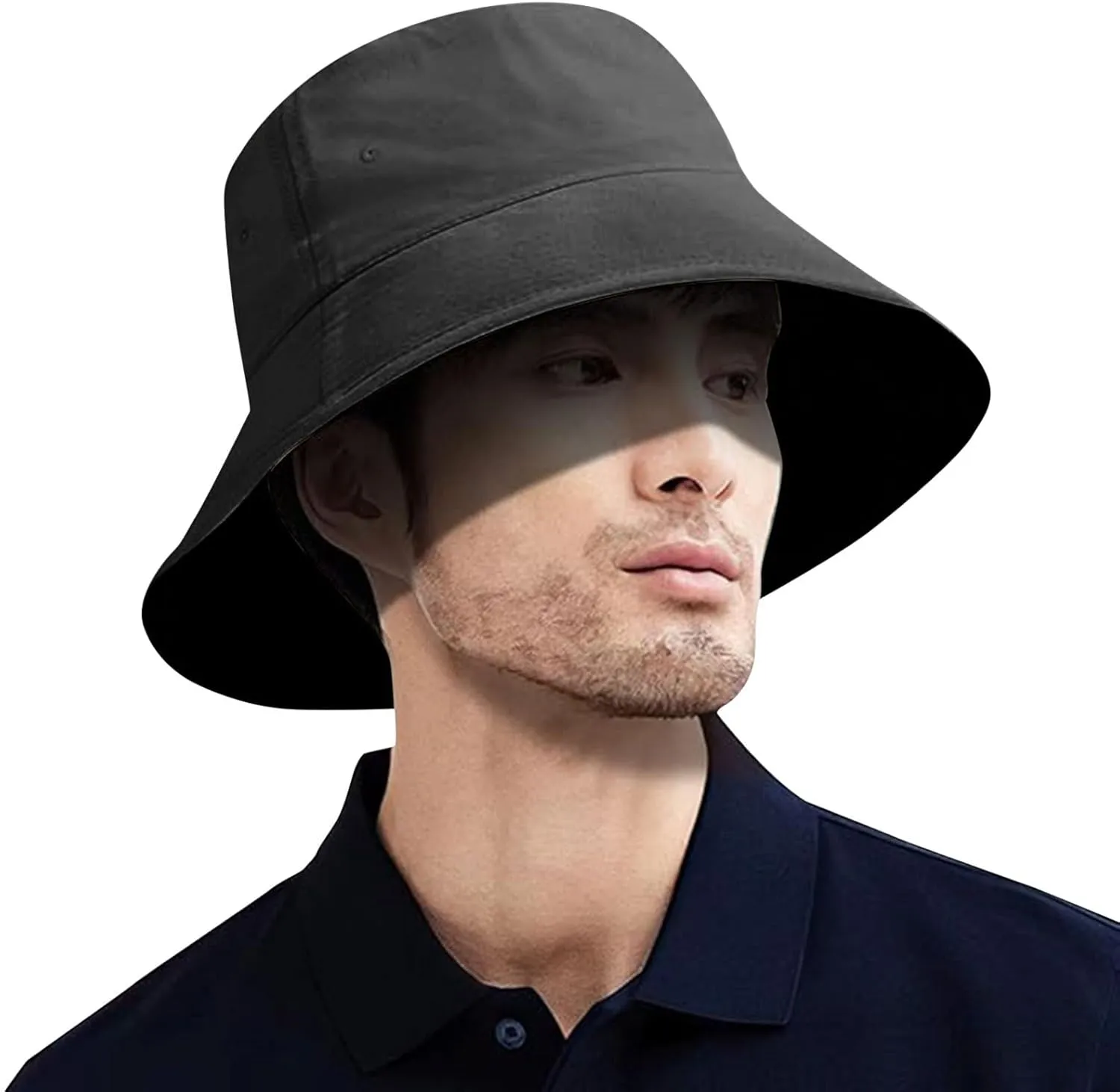 Outdoor Wide Brim Sun Hat with Solar Fan Wide Brim Solar Fan Outdoor Fishing Hat Solar USB Foldable Visors for
