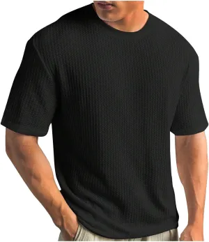 Oversized Tshirts for Men Causal Loose Short Sleeve Crewneck Shirt Summer Fashion Athletic Gym Workout Tee Tops