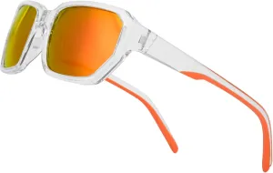 Polarized Wrap Around Sport Sunglasses for Men Women UV400 Baseball Softball Glasses