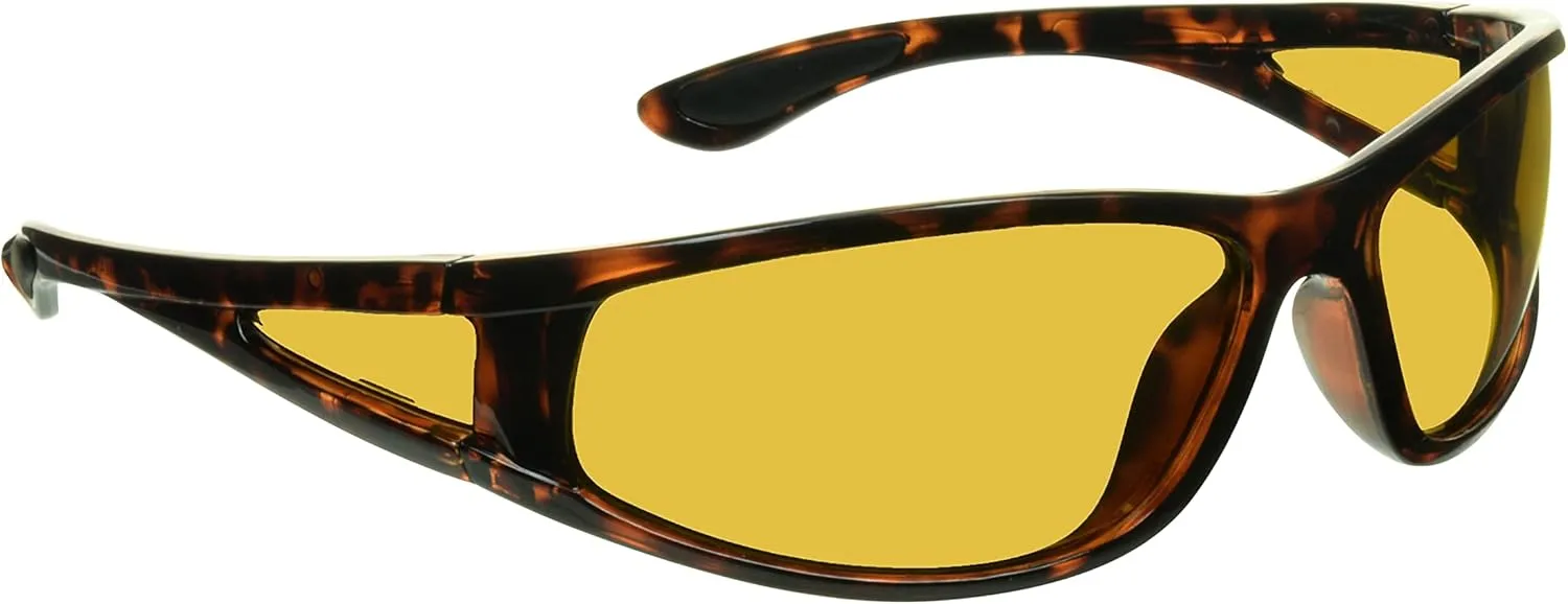 proSPORT Yellow Polarized Sunglass Men Women Sport Night Vision Driving Motorcycle Riding