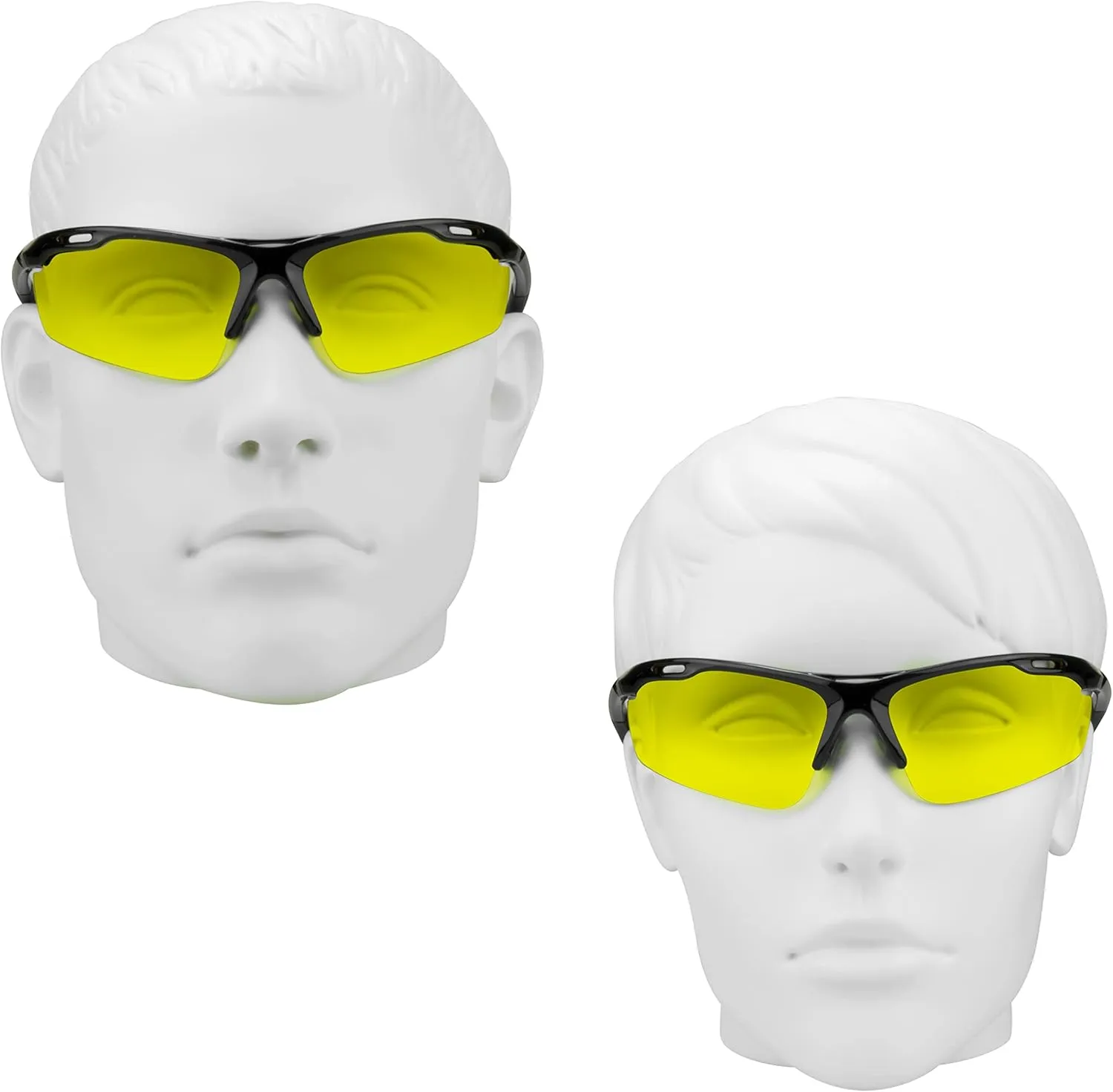 proSPORT Yellow Polarized Sunglass Men Women Sport Night Vision Driving Motorcycle Riding