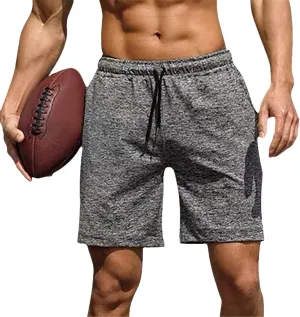 Quick Dry Running Shorts Men Solid Sports Clothing Fitness Bodybuilding Short Pants Sport Training Beach Shorts