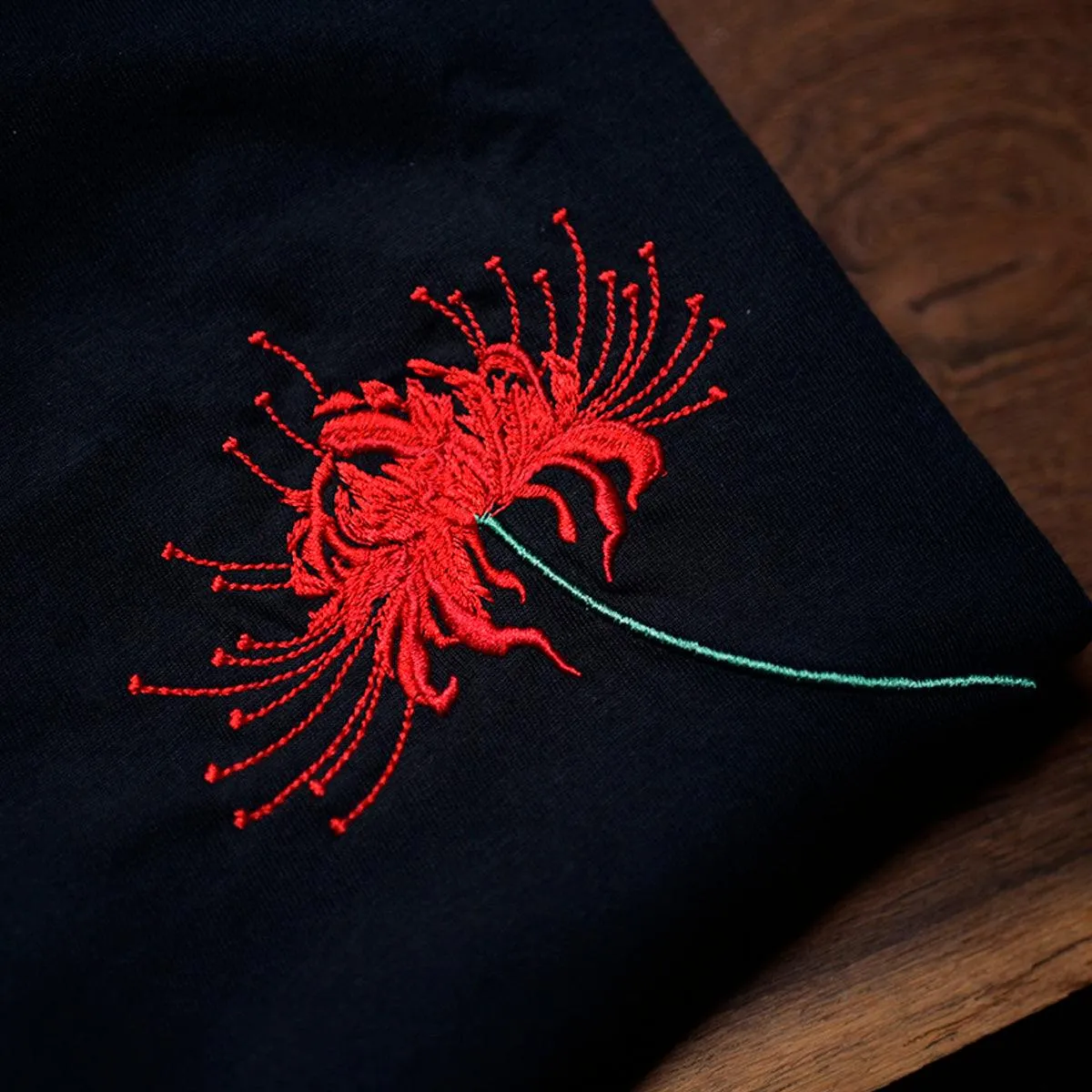 Red Deadly Flower Aesthetic T-Shirt