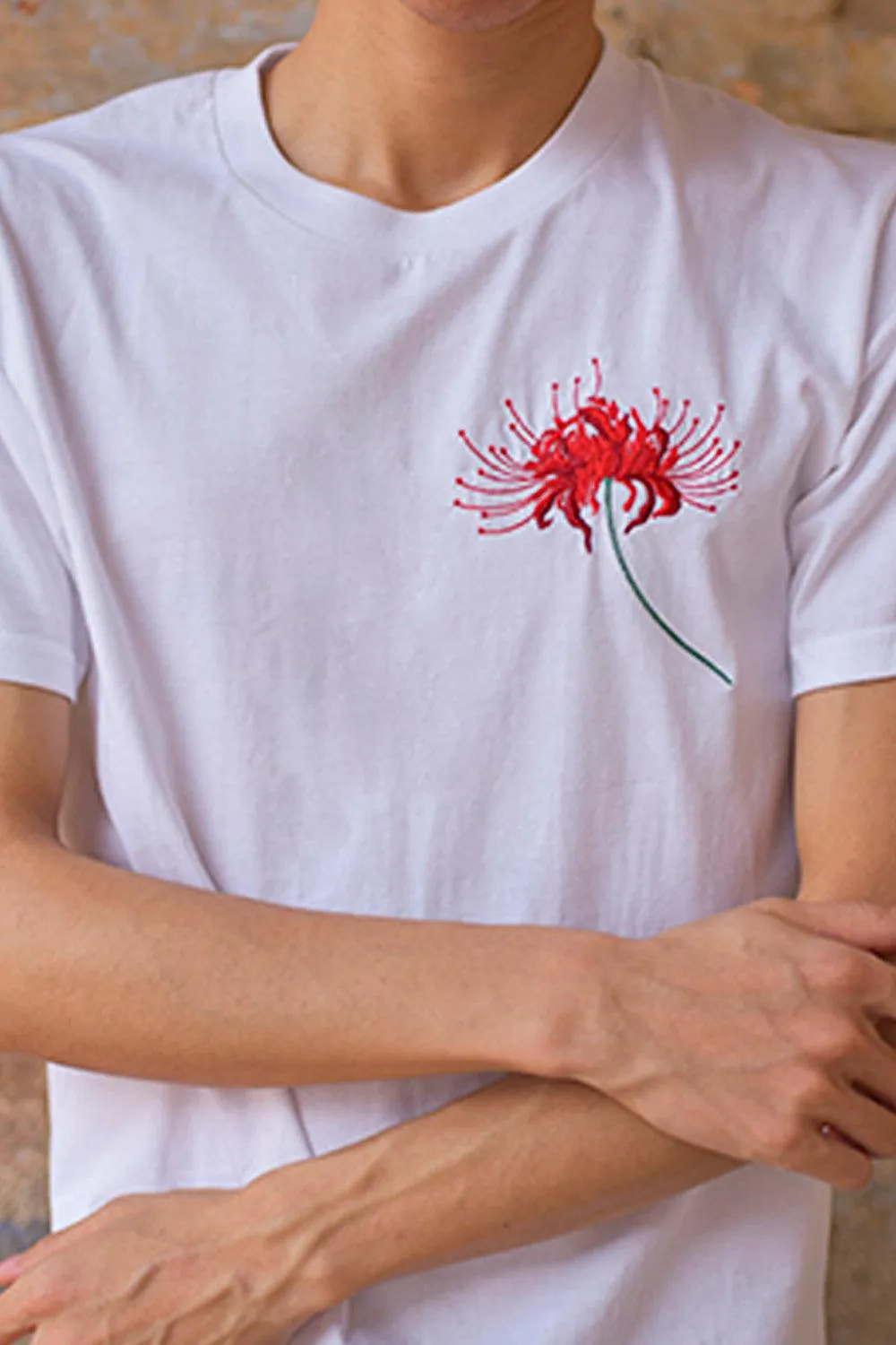 Red Deadly Flower Aesthetic T-Shirt