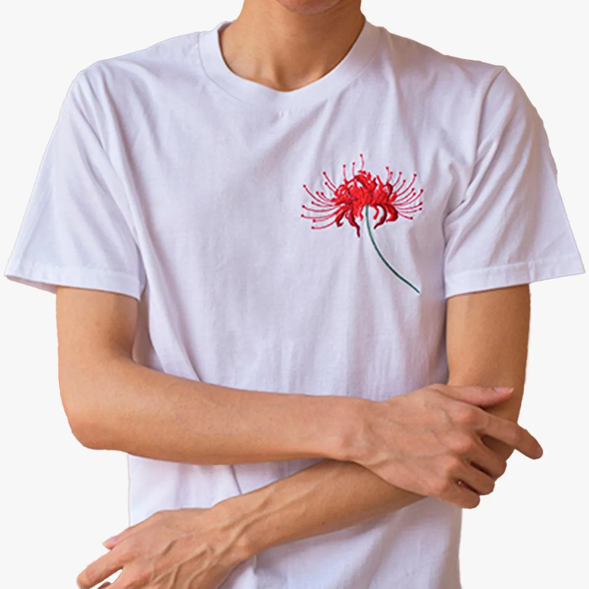 Red Deadly Flower Aesthetic T-Shirt