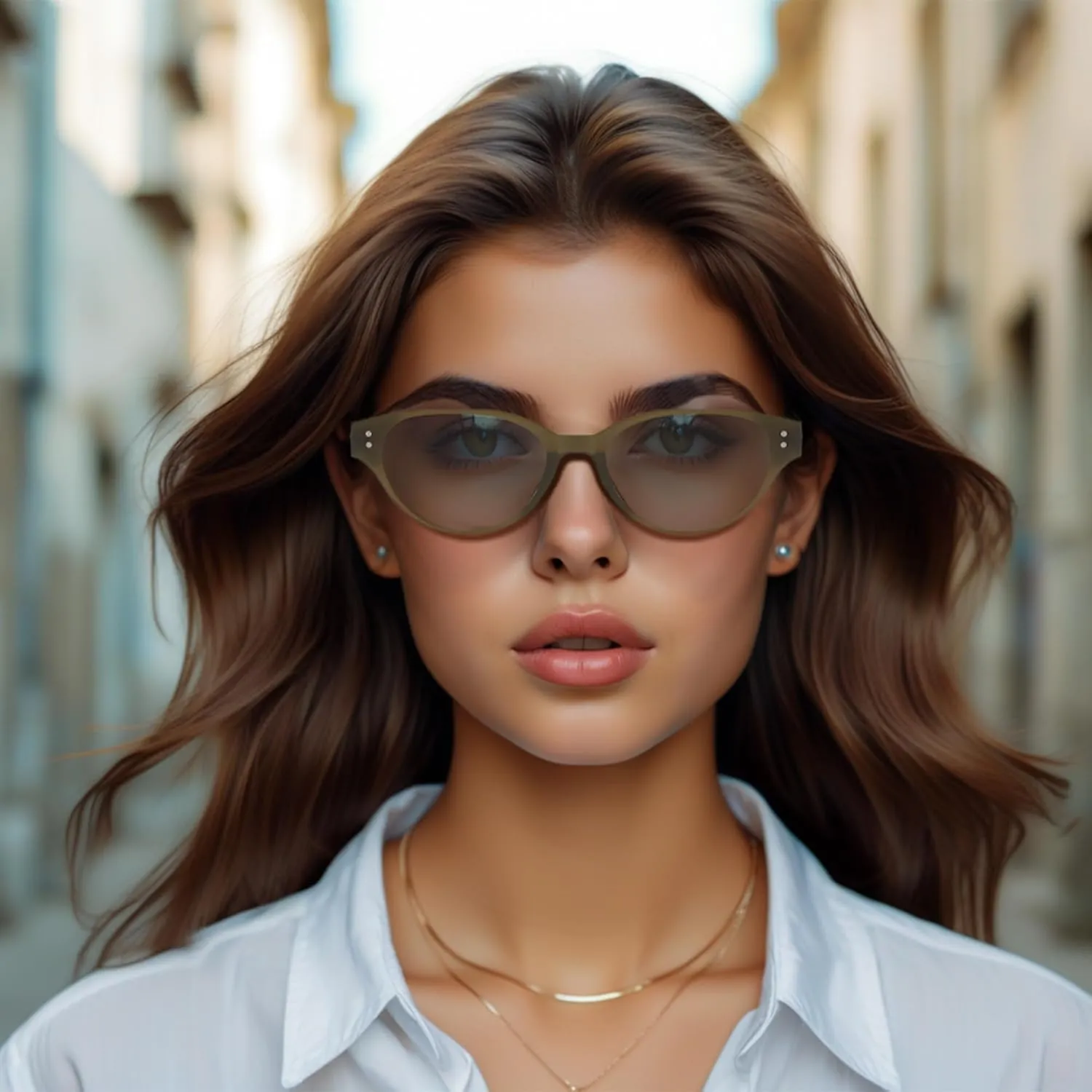 Rerto Cat Eye Sunglasses for Women Trendy 90s Vintage Sun Glasses Classic Shades UV400 Protection