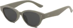 Rerto Cat Eye Sunglasses for Women Trendy 90s Vintage Sun Glasses Classic Shades UV400 Protection