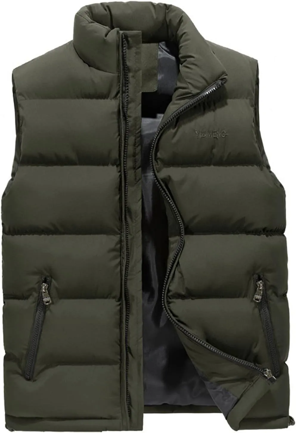 RTRDE Men's Down Jackets Lightweight Packable Vest Jacket Puffer Coat Jackets, S-5XL
