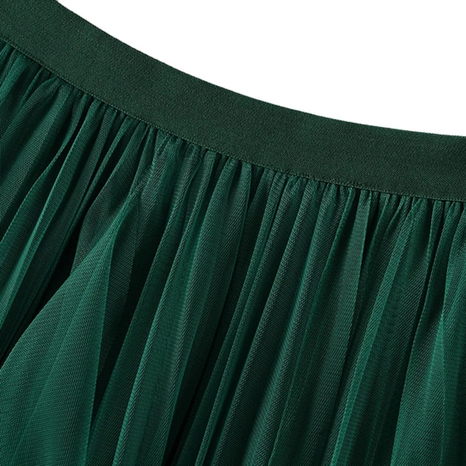 Skirt for Women Elastic Waist Tiered Maxi Skirt A-Line High Waist Long Skirt Bohemian Print Casual Beach Outfits