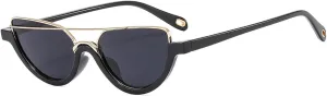 Small Frame Cat's Eye Sunglasses Women's Fashion Sun Glasses Classic Men's Vintage Eyewear Uv400