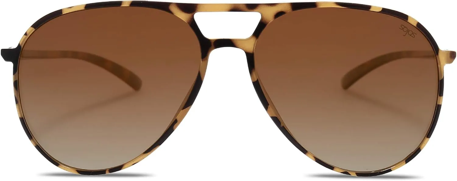 SOJOS Classic Polarized Ultra Lightweight Flexible Men Women Sunglasses JOURNEY SJ2065