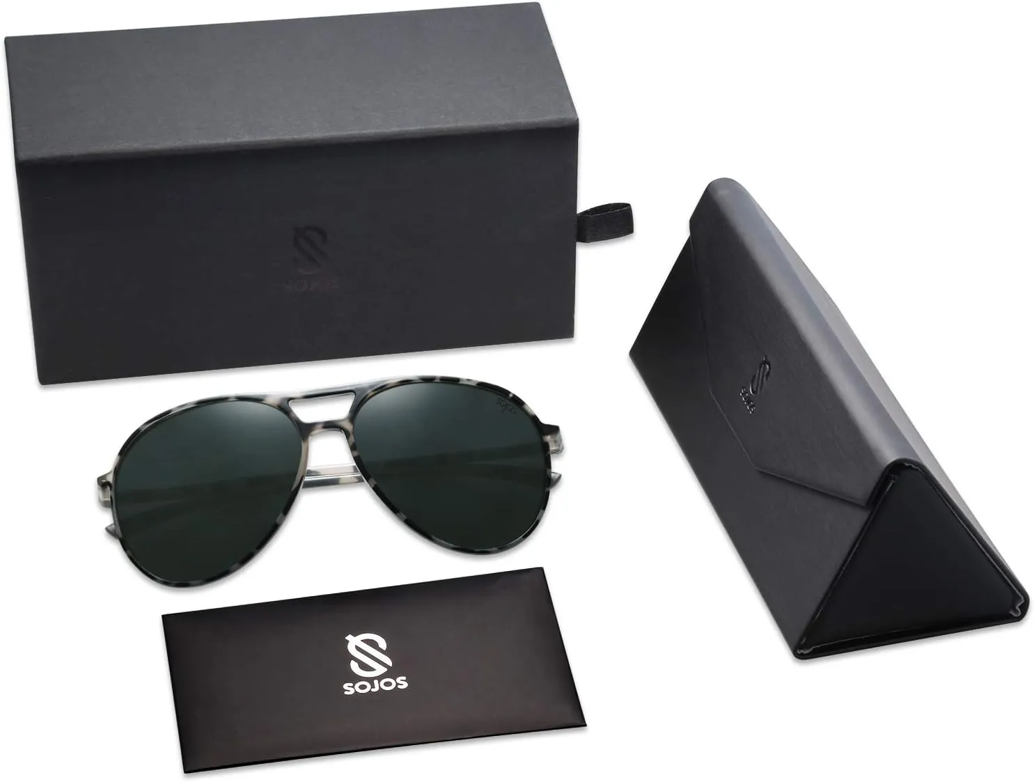 SOJOS Classic Polarized Ultra Lightweight Flexible Men Women Sunglasses JOURNEY SJ2065