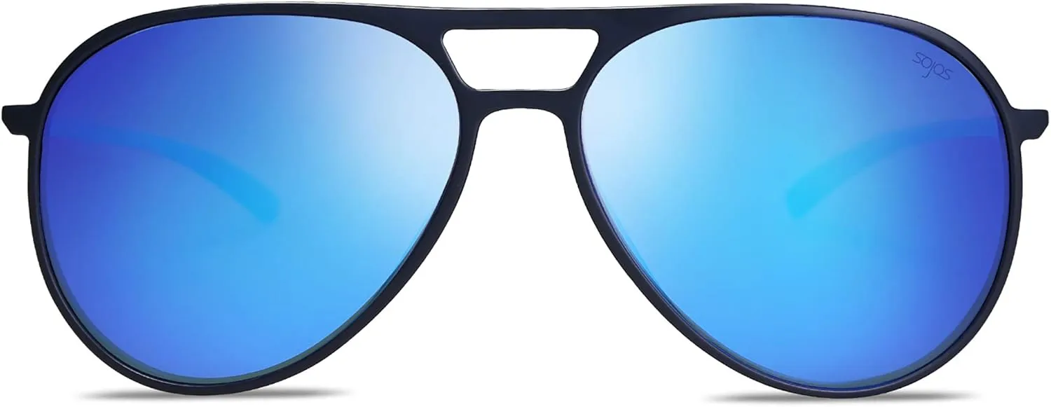 SOJOS Classic Polarized Ultra Lightweight Flexible Men Women Sunglasses JOURNEY SJ2065