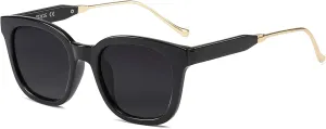 SOJOS Classic Square Polarized Sunglasses Womens Mens Retro Trendy UV400 Sunnies SJ2050