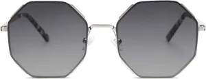 SOJOS Sunglasses for Women Men Classic Retro Polygon Shades UV400