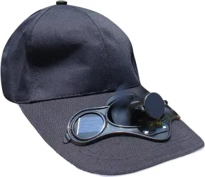 Solar Fan Cap Sunscreen Cap Sun Visor Cap Solar hat Wide Brim Packable Beach Sun Hat Wide Brim Bucket Hats