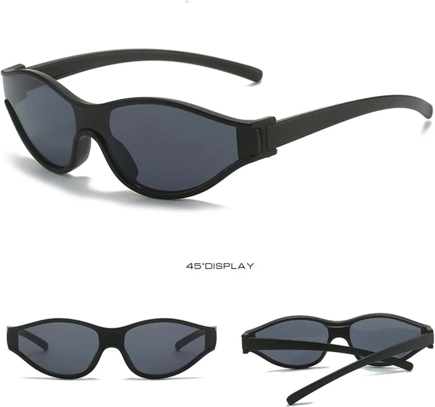 Sport Glasses Vintage Punk Driving Men Sun Glasses for Women Vintage Eyeglass Uv400