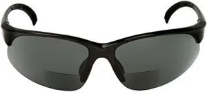 Sport Wrap Bifocal Sunglasses - Outdoor Reading/Activity Sunglasses - Soft Pouch Included