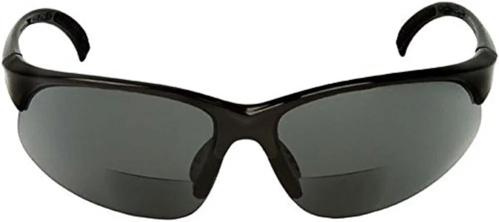 Sport Wrap Bifocal Sunglasses - Outdoor Reading/Activity Sunglasses - Soft Pouch Included
