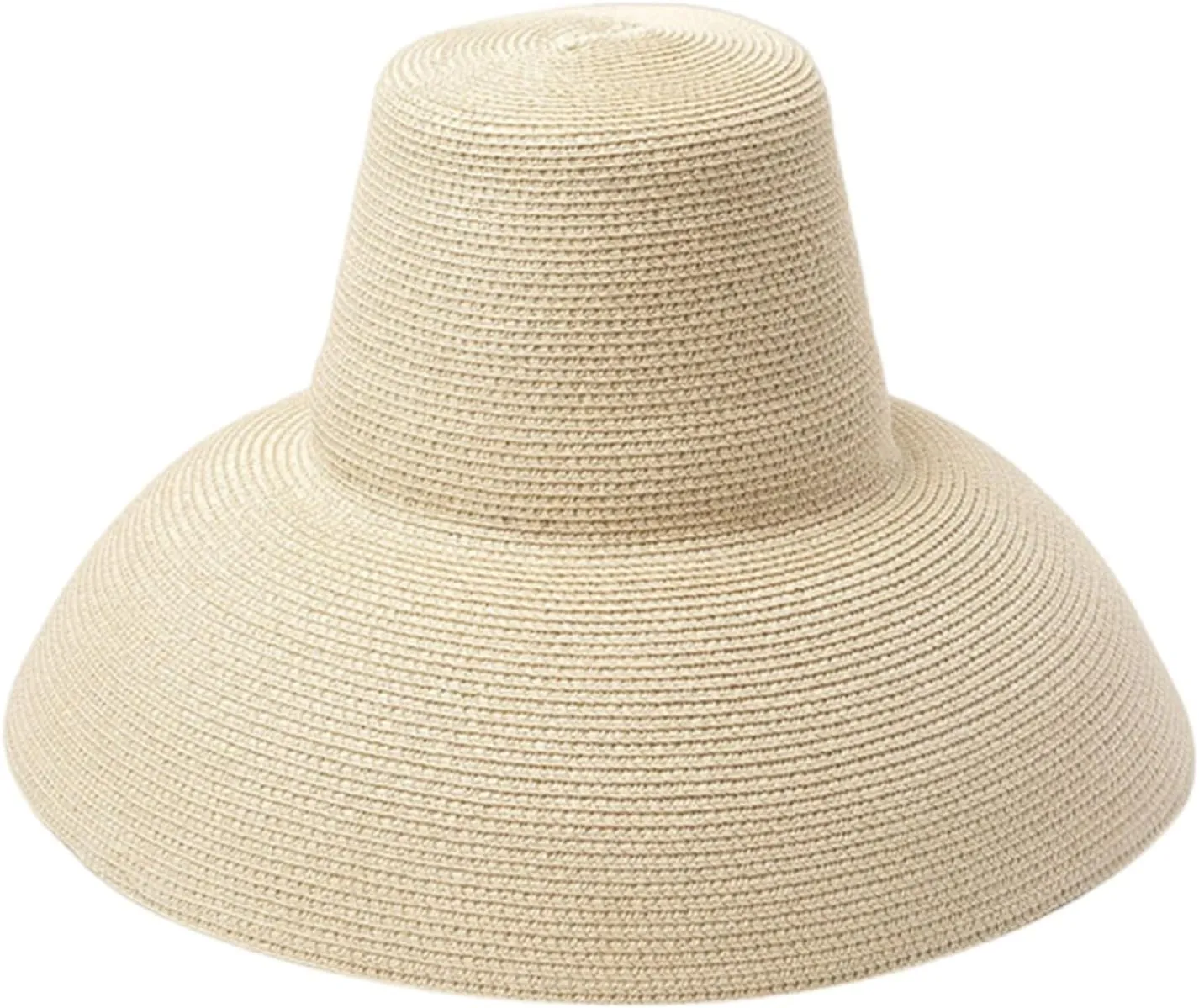 Straw Hat for Women and Men Bowler Western Floppy Plain Teens Classic Present Glant Retro Solid Durable Beach Sun Cap