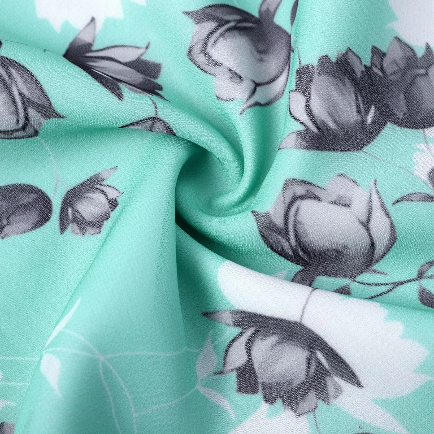 Summer Dresses for Women 2024 Spring Trendy Elegant Wrap V Neck Floral Boho Dress Flowy Ruched Hawaiian Beach Maxi