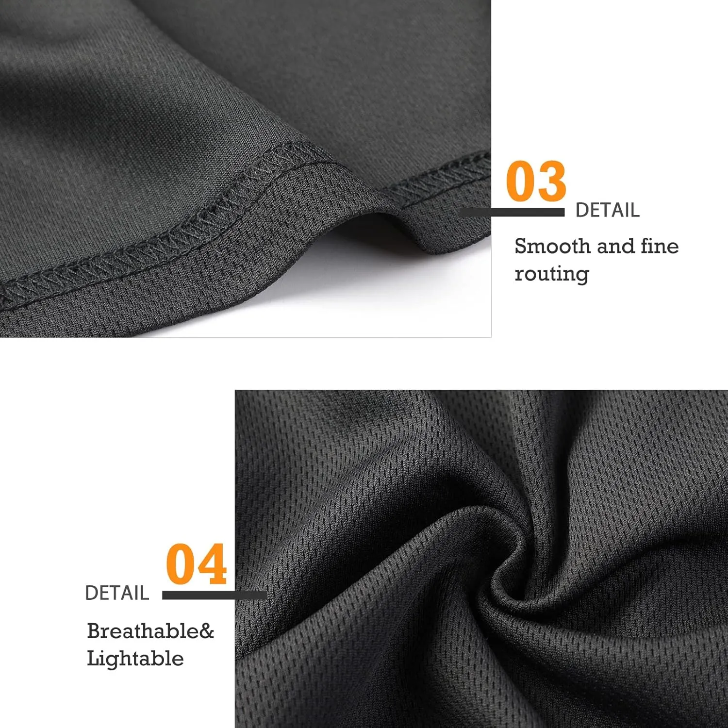 Surenow Mens Running Gym Shorts 3 Inch Breathable Lightweight Athletic Sport Shorts Training Workout Shorts with Pockets